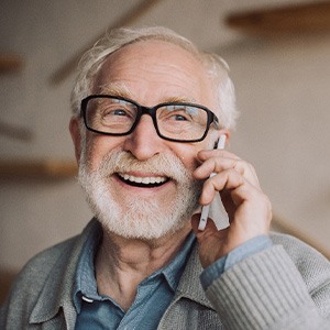 Patient in Phoenix talking on their phone